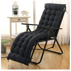 Living and Home 170cm L x 48cm W Button Tufted Beach Lounge Chair Cushion Garden Bench Seat Pad in Black Size: 170 cm L x 48 cm W Black 170 cm L x 48 cm W Living and Home 170cm L x 48cm W Button Tufted Beach Lounge Chair Cushion Garden Bench Seat Pad in Black Size: 170 cm L x 48 cm W Black 170 cm L x 48 cm W