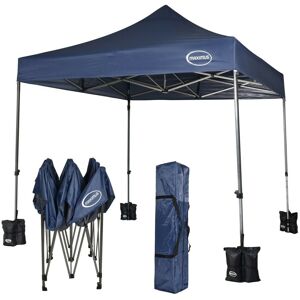 MCC Direct Maximus 3x3 Heavy Duty Pop up Gazebo NS in Blue Blue MCC Direct Maximus 3x3 Heavy Duty Pop up Gazebo NS in Blue Blue