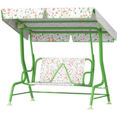 AIYAPLAY - Kids Garden Swing Chair - Green - Swing Seat AIYAPLAY - Kids Garden Swing Chair - Green - Swing Seat