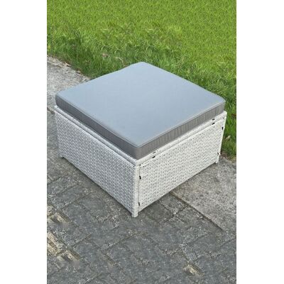 Fimous Dark Grey Rattan Garden Furniture Set - 2 Seater, Coffee Table - Garden Patio Fimous Dark Grey Rattan Garden Furniture Set - 2 Seater, Coffee Table - Garden Patio