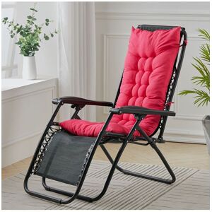 Living and Home Rose Red Comfortable Soft Chaise Lounge Chair Cushion, 125cmW x 48cmD Size: 125 cmW x 48 cmD Rose 125 cmW x 48 cmD Living and Home Rose Red Comfortable Soft Chaise Lounge Chair Cushion, 125cmW x 48cmD Size: 125 cmW x 48 cmD Rose 125 cmW x 48 cmD