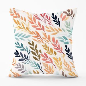 Warren Reed - Designer Colouful Sping Leaves Outdoor Cushion in Orange Size: 45 cm x 45 cm Orange 45 cm x 45 cm Warren Reed - Designer Colouful Sping Leaves Outdoor Cushion in Orange Size: 45 cm x 45 cm Orange 45 cm x 45 cm