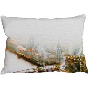 Benjamin Tate Design Cushions - BIG BEN IN THE MIST (Cushion) Multicolor Benjamin Tate Design Cushions - BIG BEN IN THE MIST (Cushion) Multicolor