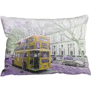 Benjamin Tate Design Cushions - London bus YELLOW rear (Cushion) Multicolor Benjamin Tate Design Cushions - London bus YELLOW rear (Cushion) Multicolor