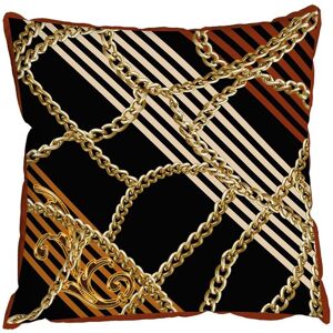 Benjamin Tate Design Cushions - Chains & Stripes (Cushion) Multicolor Benjamin Tate Design Cushions - Chains & Stripes (Cushion) Multicolor