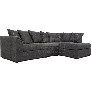 Furnishings For Less UK Byron Dundee Chenille Fabric 5 Seater L Shaped Corner Sofa Grey or Light Grey Right Hand Facing in Dark Grey Dark Grey Furnishings For Less UK Byron Dundee Chenille Fabric 5 Seater L Shaped Corner Sofa Grey or Light Grey Right Hand Facing in Dark Grey Dark Grey