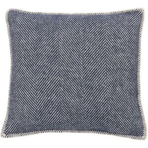 Murmur 'Ennis' Wool Cushion in Navy Size: 45 cm x 45 cm Navy 45 cm x 45 cm Murmur 'Ennis' Wool Cushion in Navy Size: 45 cm x 45 cm Navy 45 cm x 45 cm