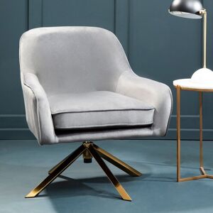 Orsina Pink Velvet Arm Chair, Luxury Velvet Upholstered Accent Chair, Comfortable Armchair for Home, Office in Grey Grey Orsina Pink Velvet Arm Chair, Luxury Velvet Upholstered Accent Chair, Comfortable Armchair for Home, Office in Grey Grey