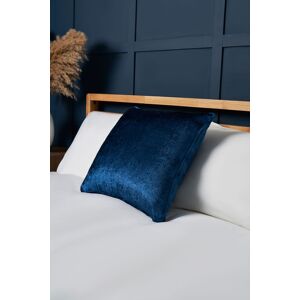 BHS Crushed Velvet Cushion in Navy Size: 45 cm x 45 cm Navy 45 cm x 45 cm BHS Crushed Velvet Cushion in Navy Size: 45 cm x 45 cm Navy 45 cm x 45 cm