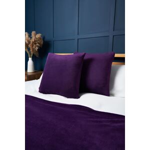 BHS Microfleece Cushion in Plum Size: 45 cm x 45 cm Plum 45 cm x 45 cm BHS Microfleece Cushion in Plum Size: 45 cm x 45 cm Plum 45 cm x 45 cm