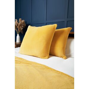 BHS Microfleece Cushion in Yellow Size: 59 cm x 59 cm Yellow 59 cm x 59 cm BHS Microfleece Cushion in Yellow Size: 59 cm x 59 cm Yellow 59 cm x 59 cm