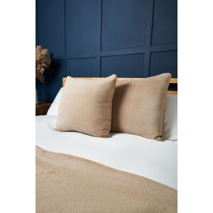 BHS Microfleece Cushion in Beige Size: 59 cm x 59 cm Beige 59 cm x 59 cm BHS Microfleece Cushion in Beige Size: 59 cm x 59 cm Beige 59 cm x 59 cm