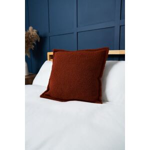 BHS Boucle with Flange Edge Cushion in Terracotta Size: 45 cm x 45 cm Terracotta 45 cm x 45 cm BHS Boucle with Flange Edge Cushion in Terracotta Size: 45 cm x 45 cm Terracotta 45 cm x 45 cm