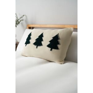 BHS Christmas Trees Cushion in Green Size: 40 cm x 60 cm Green 40 cm x 60 cm BHS Christmas Trees Cushion in Green Size: 40 cm x 60 cm Green 40 cm x 60 cm