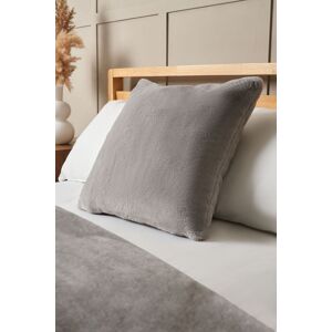 BHS Faux Fur Cushion in Grey Size: Small Grey Small BHS Faux Fur Cushion in Grey Size: Small Grey Small