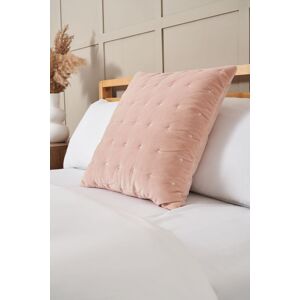 BHS Cross Stitch Quilted Cushion in Pink Size: Small Pink Small BHS Cross Stitch Quilted Cushion in Pink Size: Small Pink Small