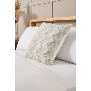 BHS Geo Wave Cushion in Cream Size: Small Cream Small BHS Geo Wave Cushion in Cream Size: Small Cream Small