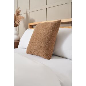 BHS Teddy Bear Fleece Cushion in Brown Size: Small Brown Small BHS Teddy Bear Fleece Cushion in Brown Size: Small Brown Small