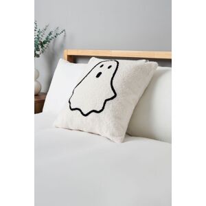 BHS Halloween Ghost Tufted Cushion in White Size: 43 cm x 43 cm White 43 cm x 43 cm BHS Halloween Ghost Tufted Cushion in White Size: 43 cm x 43 cm White 43 cm x 43 cm