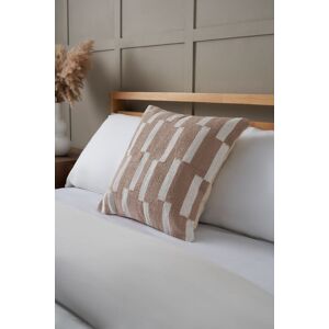 BHS Woven Stripe Cushion in Taupe Size: Small Taupe Small BHS Woven Stripe Cushion in Taupe Size: Small Taupe Small