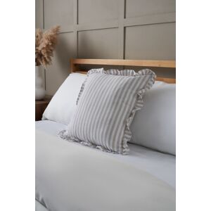BHS Rustic Stripe Cushion in Natural Size: Small Natural Small BHS Rustic Stripe Cushion in Natural Size: Small Natural Small