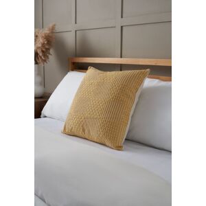 BHS Cross Check Cushion in Yellow Size: Small Yellow Small BHS Cross Check Cushion in Yellow Size: Small Yellow Small