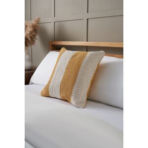 BHS Herringbone Cushion in Yellow Size: Small Yellow Small BHS Herringbone Cushion in Yellow Size: Small Yellow Small