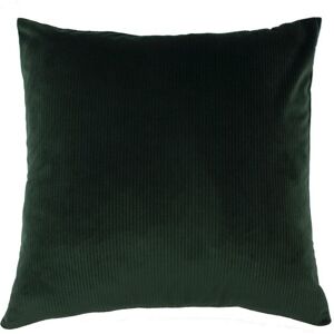 Furn Aurora Ribbed Velvet Textured Corduroy Cushion in Emerald Size: 45 cm x 45 cm Emerald 45 cm x 45 cm Furn Aurora Ribbed Velvet Textured Corduroy Cushion in Emerald Size: 45 cm x 45 cm Emerald 45 cm x 45 cm