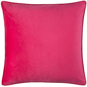 Furn Meridian Velvet Cushion in Fuchsia Size: 55 cm x 55 cm Fuchsia 55 cm x 55 cm Furn Meridian Velvet Cushion in Fuchsia Size: 55 cm x 55 cm Fuchsia 55 cm x 55 cm
