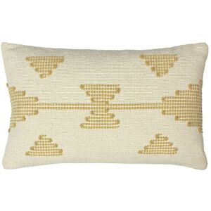 Furn Sonny Stitched Kilim Loom Woven Cushion in Yellow Size: 30 cm x 50 cm Yellow 30 cm x 50 cm Furn Sonny Stitched Kilim Loom Woven Cushion in Yellow Size: 30 cm x 50 cm Yellow 30 cm x 50 cm