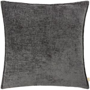 Evans Lichfield Buxton Chenille Reversible Square Cushion in Charcoal Size: 50 cm x 50 cm Charcoal 50 cm x 50 cm Evans Lichfield Buxton Chenille Reversible Square Cushion in Charcoal Size: 50 cm x 50 cm Charcoal 50 cm x 50 cm
