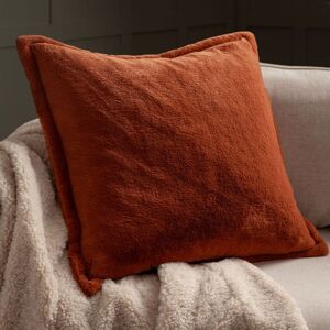 Furn Kallu Plush Faux Fur Cushion in Burnt Orange Size: 45 cm x 45 cm Burnt Orange 45 cm x 45 cm Furn Kallu Plush Faux Fur Cushion in Burnt Orange Size: 45 cm x 45 cm Burnt Orange 45 cm x 45 cm