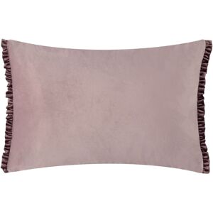 Wylder Tilly Velvet Frill Reversible Cushion in Lavender Size: 40 cm x 60 cm Lavender 40 cm x 60 cm Wylder Tilly Velvet Frill Reversible Cushion in Lavender Size: 40 cm x 60 cm Lavender 40 cm x 60 cm
