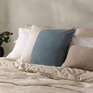Yard Morden Soft-Washed Velvet Cushion in Pale Blue Size: 50 cm x 50 cm Pale Blue 50 cm x 50 cm Yard Morden Soft-Washed Velvet Cushion in Pale Blue Size: 50 cm x 50 cm Pale Blue 50 cm x 50 cm