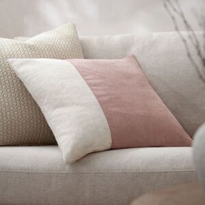 Yard Morden Soft-Washed Velvet Cushion in Dusty Pink Size: 50 cm x 50 cm Dusty Pink 50 cm x 50 cm Yard Morden Soft-Washed Velvet Cushion in Dusty Pink Size: 50 cm x 50 cm Dusty Pink 50 cm x 50 cm