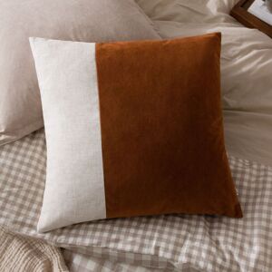 Yard Morden Soft-Washed Velvet Cushion in Burnt Orange Size: 50 cm x 50 cm Burnt Orange 50 cm x 50 cm Yard Morden Soft-Washed Velvet Cushion in Burnt Orange Size: 50 cm x 50 cm Burnt Orange 50 cm x 50 cm