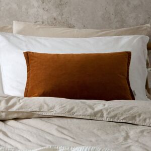 Yard Merton Velvet Cushion in Burnt Orange Size: 55 cm x 55 cm Burnt Orange 55 cm x 55 cm Yard Merton Velvet Cushion in Burnt Orange Size: 55 cm x 55 cm Burnt Orange 55 cm x 55 cm