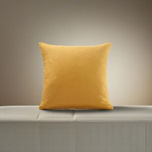 Luxury Living Velvet Chenille Cushion in Yellow Size: 55 cm x 55 cm Yellow 55 cm x 55 cm Luxury Living Velvet Chenille Cushion in Yellow Size: 55 cm x 55 cm Yellow 55 cm x 55 cm