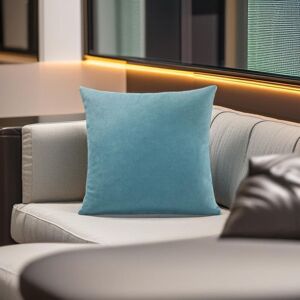 Luxury Living Velvet Chenille Cushion in Teal Size: 55 cm x 55 cm Teal 55 cm x 55 cm Luxury Living Velvet Chenille Cushion in Teal Size: 55 cm x 55 cm Teal 55 cm x 55 cm