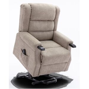 More4Homes Ashfield Electric Fabric Dual Motor Rise Recliner Lift Mobility Chair in Light Brown Light Brown More4Homes Ashfield Electric Fabric Dual Motor Rise Recliner Lift Mobility Chair in Light Brown Light Brown