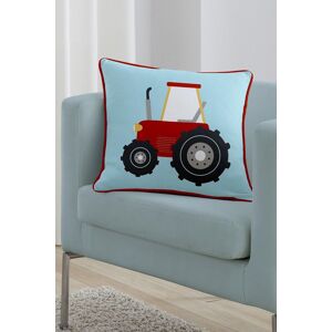 Bedlam 'Farmyard Friends' Soft Touch Velvet Filled Cushion in Blue Size: 43 cm x 43 cm Blue 43 cm x 43 cm Bedlam 'Farmyard Friends' Soft Touch Velvet Filled Cushion in Blue Size: 43 cm x 43 cm Blue 43 cm x 43 cm
