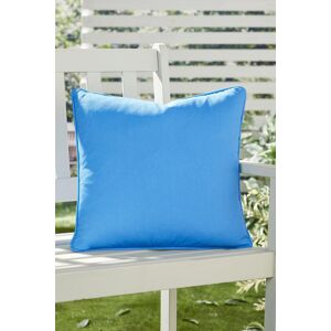 Fusion 'Plain Dye' Water & UV Resistant Filled Cushion in Blue Size: 43 cm x 43 cm Blue 43 cm x 43 cm Fusion 'Plain Dye' Water & UV Resistant Filled Cushion in Blue Size: 43 cm x 43 cm Blue 43 cm x 43 cm