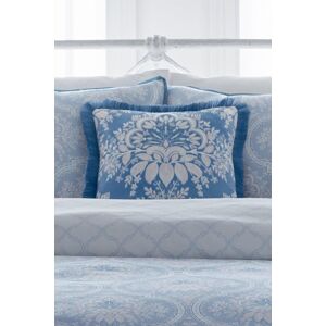 Appletree 'Alexia' Velvet Filled Cushion in Blue Size: 43 cm x 43 cm Blue 43 cm x 43 cm Appletree 'Alexia' Velvet Filled Cushion in Blue Size: 43 cm x 43 cm Blue 43 cm x 43 cm