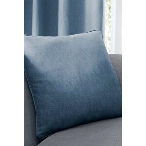 Fusion 'Sorbonne' Luxury Plain Dyed Filled Cushion 100% Cotton in Light Blue Size: 43 cm x 43 cm Light Blue 43 cm x 43 cm Fusion 'Sorbonne' Luxury Plain Dyed Filled Cushion 100% Cotton in Light Blue Size: 43 cm x 43 cm Light Blue 43 cm x 43 cm