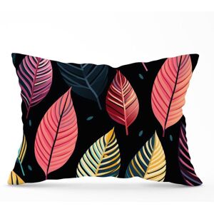 Warren Reed - Designer Colourful Leaves Pattern Cushions in Pink Size: 60 cm x 60 cm Pink 60 cm x 60 cm Warren Reed - Designer Colourful Leaves Pattern Cushions in Pink Size: 60 cm x 60 cm Pink 60 cm x 60 cm