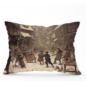 Warren Reed - Designer Dancing In The Street Cushions Size: 33 cm x 48 cm Multicolor 33 cm x 48 cm Warren Reed - Designer Dancing In The Street Cushions Size: 33 cm x 48 cm Multicolor 33 cm x 48 cm