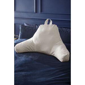 Catherine Lansfield 'Kingsley Matt Velvet' High Back Cuddle Cushion Back Rest in Cream Cream Catherine Lansfield 'Kingsley Matt Velvet' High Back Cuddle Cushion Back Rest in Cream Cream
