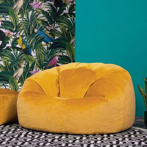 icon Kingston Classic Velvet Bean Bag Chair Ochre Yellow Bean Bags Yellow icon Kingston Classic Velvet Bean Bag Chair Ochre Yellow Bean Bags Yellow