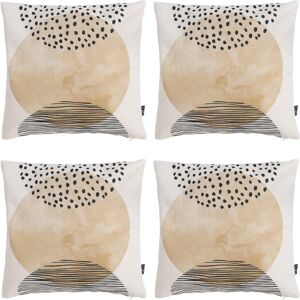 icon Indoor & Outdoor Waterproof Cushion Set of 4 Terracotta Waterproof Cushion in Natural Size: 43 cm x 43 cm Natural 43 cm x 43 cm icon Indoor & Outdoor Waterproof Cushion Set of 4 Terracotta Waterproof Cushion in Natural Size: 43 cm x 43 cm Natural 43 cm x 43 cm