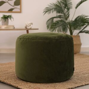icon Milano Velvet Bean Bag Pouffe Midnight Blue Large Velvet Footstools in Olive Olive icon Milano Velvet Bean Bag Pouffe Midnight Blue Large Velvet Footstools in Olive Olive